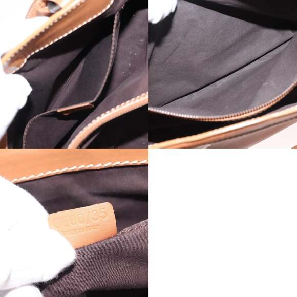 CELINE Boogie Bag Hand Bag Leather Brown - Picture 13 of 13